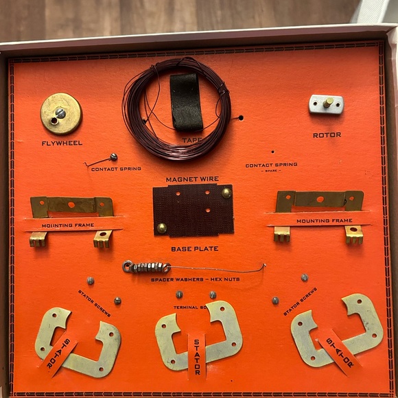 Vintage “Build it yourself” motor kit - Picture 6 of 7